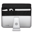 thumbnail image 5 of Monitor Cover Protective Sleeve Compatible For IMAC 21 Inch /27 Inch Desktop Computer Display Screen Dust Cover black 27 inches [with pockets], 5 of 5