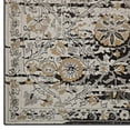 thumbnail image 3 of Ganesa Distressed Diamond Floral
Lattice 8x10 Area Rug, 3 of 8