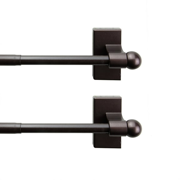 Magnetic Rod 7/16 inch 28-48 inch long (Set of 2) - Cocoa