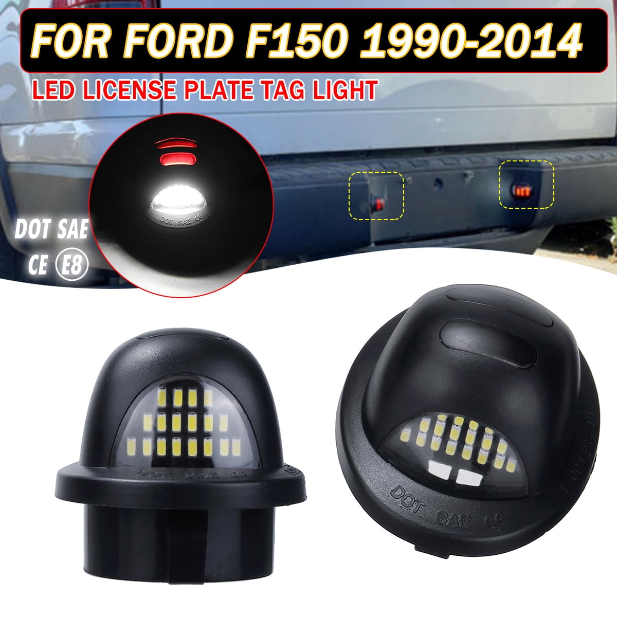 2013 Ford F150 License Plate Light Bulb