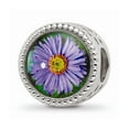 thumbnail image 1 of FB Jewels Sterling Silver Reflections September Flower Bead, 1 of 4