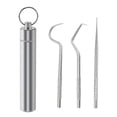 thumbnail image 1 of Portable 7pcs Less Steel Tooth Cleaning Tools Tootick Set, 1 of 1