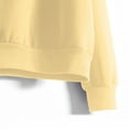 thumbnail image 4 of Two Piece Solid Color Fleece Lined For Women Loose And Thick Baseball With Small High Collar For Autumn And Winter., 4 of 6