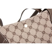 FOXER Stylish Large Tote Bag for Women - 42CM Spacious Designer-Inspired PU Handbag - Waterproof & Durable Everyday Carryall