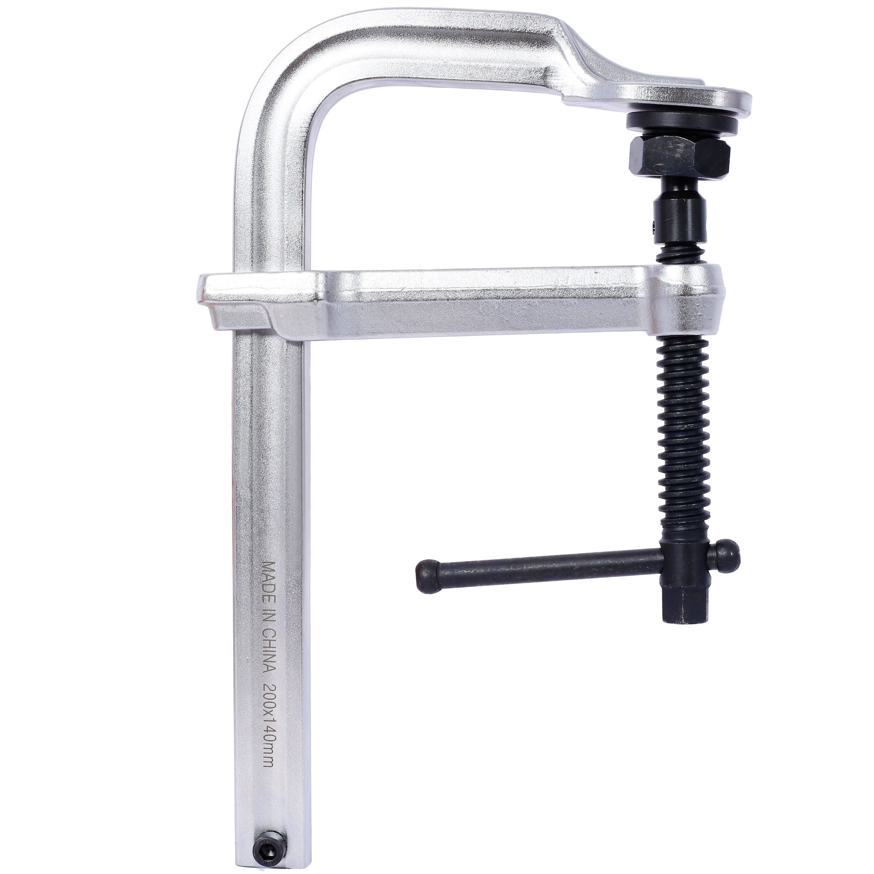 Heavy-Duty F-Clamp, Removable Swivel Pad, Deep Throat F Clamp 5-1/2", Heavy Duty Bar Clamp for Welding,5 1/2"