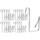 thumbnail image 1 of Adjustable over the Door Hook, Door Hanger Hanging Door Hooks over the Door Metal Hook Cabinet Door, 1 of 5