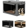 thumbnail image 6 of Petsfit Portable Soft Dog Crate, 3-Doors Pet Care Kennel up to 25 lbs,30.0"L x 20.0"W x 19.0"H ,Grey, 6 of 8