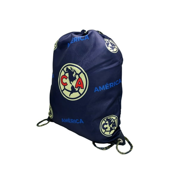 Club America Official Drawstring Gym Soccer Cinch Bag 04 [Custon Name & Number]