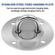 thumbnail image 4 of Silvery Patio Swing Hanging Kit Hammock Chair Hanging Hardware can make the egg chair or the porch swing work smoothly, 4 of 5