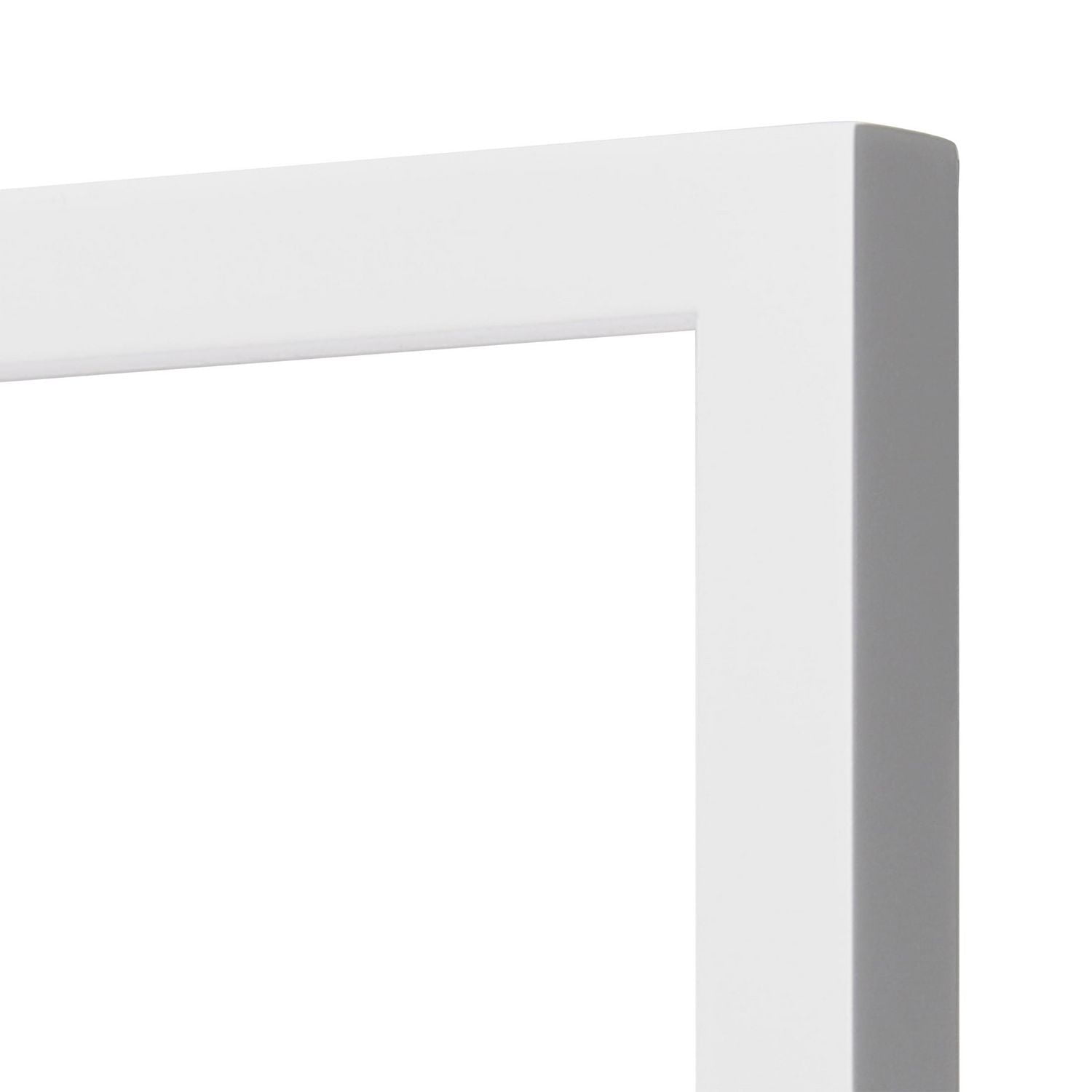 Cadre photo blanc galerie hometrends 20,3 cm x 25,4 cm avec passe-partout de 12,7 cm x 17,8 cm 20,32x25,4/12,7x17,78cm