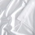 thumbnail image 5 of Purple Color Mulberry Silk Button Closure Duvet Cover Set (3 PCS) – 100% Pure Silk, Duvet Set with Corner Ties, Ultra Soft & Smooth, Oversized King ( 120" x 98" ), 5 of 5