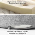 thumbnail image 3 of Almohada de seguridad para el cuello para viajes, espuma viscoelástica, cómoda y transpirable, suave, en forma de U, 3 of 4