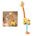 thumbnail image 4 of Animal-Shaped Bathtime Shower Head, Electric Water Pump with Dual Control Knobs, Elephant and Giraffe Theme Bathtub Rinser, 4 of 7
