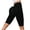 Black, variant on Women's Compression Shorts High Waist Control Seamless Workout Shorts For Gym Fitness And Athletic Activities