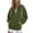 Green, variant on Certgust Hoodies for Men Womens Oversized Zip Hoodie Sweatshirt Long Sleeve Casual Fall Jacket with Pockets Drawstring Top