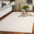 thumbnail image 3 of SAFAVIEH Metro Lactrice Solid Area Rug, Ivory, 4' x 6', 3 of 8