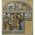thumbnail image 3 of Peter von Cornelius 20x22 Black Modern Framed Museum Art Print Titled - Joseph Interpreting Pharaoh's Dreams (1816), 3 of 5