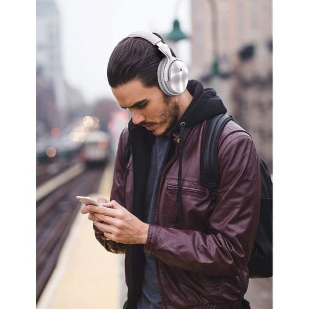 Foldable Wireless Headphones for Google Pixel 7/Pro/6a/6/Pro Phones - Headset w Mic Active Noise Cancelling Hands-free Earphones  Compatible With Pixel 7/Pro/6a/6/Pro Models