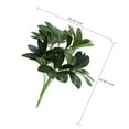 thumbnail image 5 of Peroptimist Artificial Shrubs Silk Schefflera Bushes Real Touch Greenery Leaf Arrangements Indoor Outdoor Garden Office Home Table Centerpieces, 5 of 5