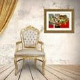 thumbnail image 3 of Jadis 32x24 Gold Ornate Wood Framed with Double Matting Museum Art Print Titled - Bonheur, 3 of 4