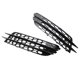 thumbnail image 3 of 1Pair Front Fog Light Cover Honeycomb Grille Racing Grills for A6 C7 2012-2015 4G0807681 4G0807682, 3 of 5