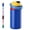 Blue, variant on Daluvenix 14oz Kids Insulated Water Bottle with Straw Lids, 2-in-1 Straw and Chug Water Bottle for kids for Sports and School, Leakproof Stainless Steel Toddler Water Bottle BPA Free, Haze Blue