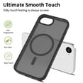 thumbnail image 3 of ELEHOLD Case for Samsung Galaxy Z Flip 6, Shockproof Magnetic Skin-Feel Case,Compatible with Wireless Charging,Black, 3 of 6