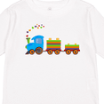 thumbnail image 4 of Inktastic Colorful Toy Train Boys or Girls Long Sleeve Toddler T-Shirt, 4 of 5