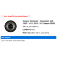 thumbnail image 2 of Speaker Connector - Compatible with 2007 - 2011, 2013 - 2015 GS350 2008 2009 2010 2014, 2 of 3