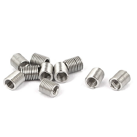 

V-Coil Helical Wire Thread Repair Inserts 10pcs for M2 x 0.4mm x 2.5D