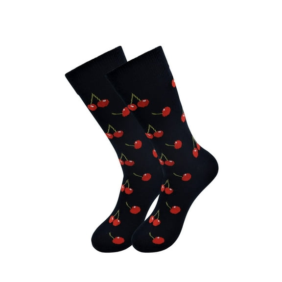 Sick Socks - Cherry - Delicious Farm Fruits Casual Socks
