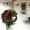 B1_15.75x23.62in Green, variant on SMKE Cheerful Yellow Summer Wreath - Tulips,Wheat,And Greenery For Farmhouse Wedding Decor,Yellow Tulip & Lemon Spring Wreath 17.7in - Artificial Flower Door Hanging for Front Porch Summer