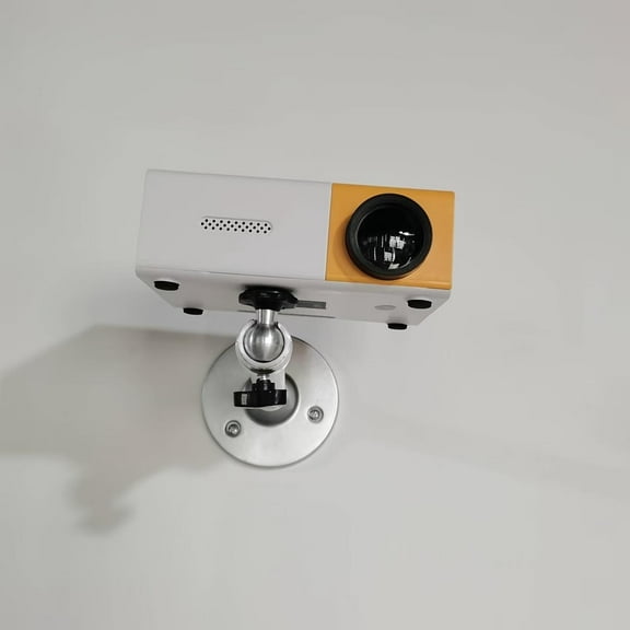 Aluminum alloy projector stand, adjustable height and tilt angle, wall mount, compatible with Hy300 projector and HY260 similar models, suitable for home theater