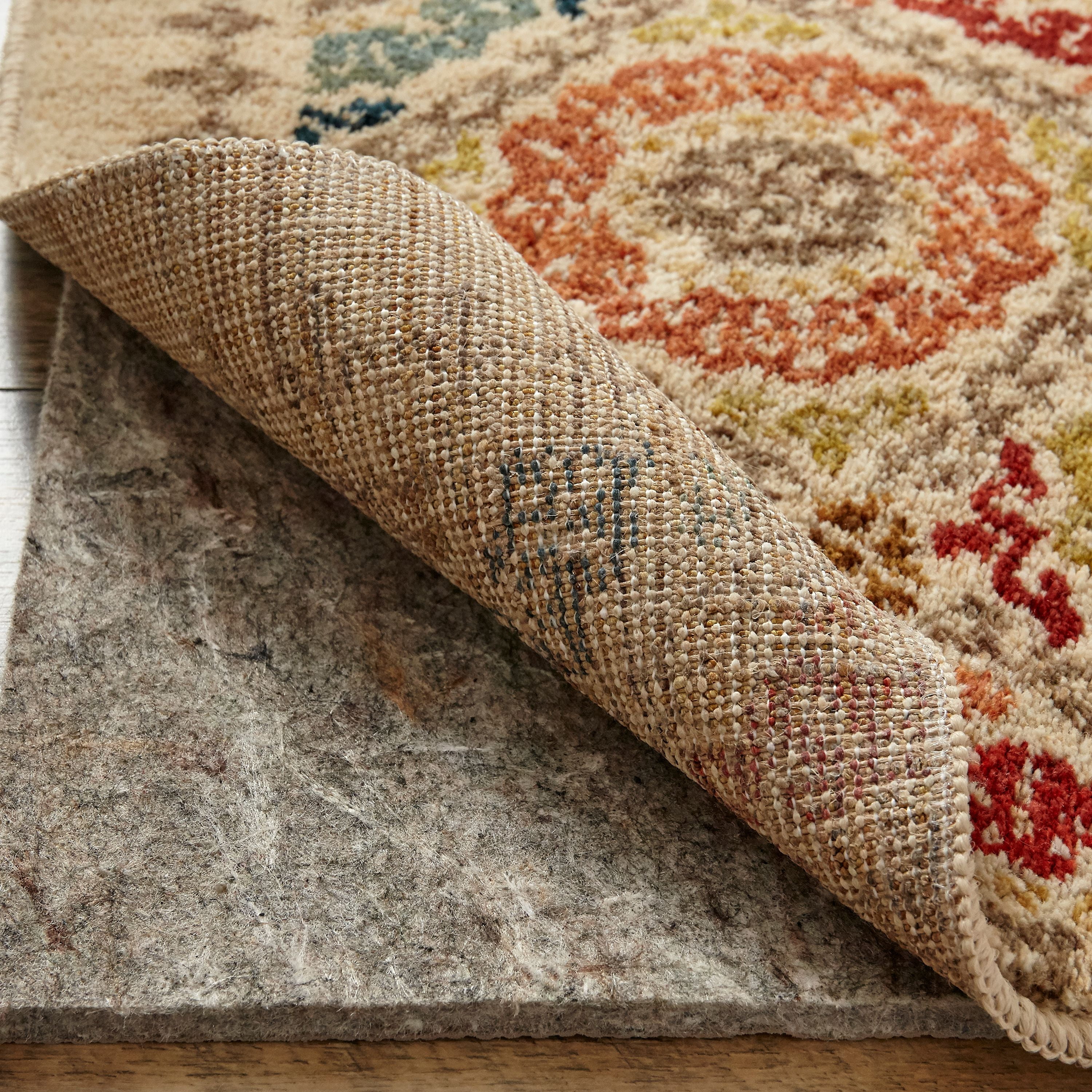 Mohawk Home Lifeguard Floral Medallion Accent Rug