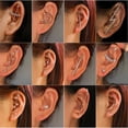 thumbnail image 3 of Ear Crawler Hook Earring Creative Ear Wrap Climber Earring Ear Cuff for Women, 3 of 6