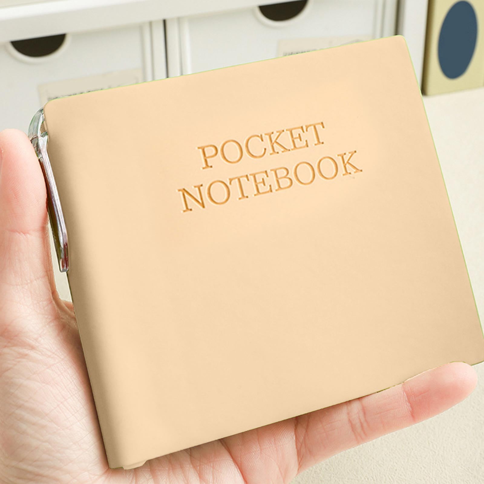 Pocket Notebook Portable Journal Notepad With Pen Paper Construction Miniature Memo Pad For Travel Office Supply