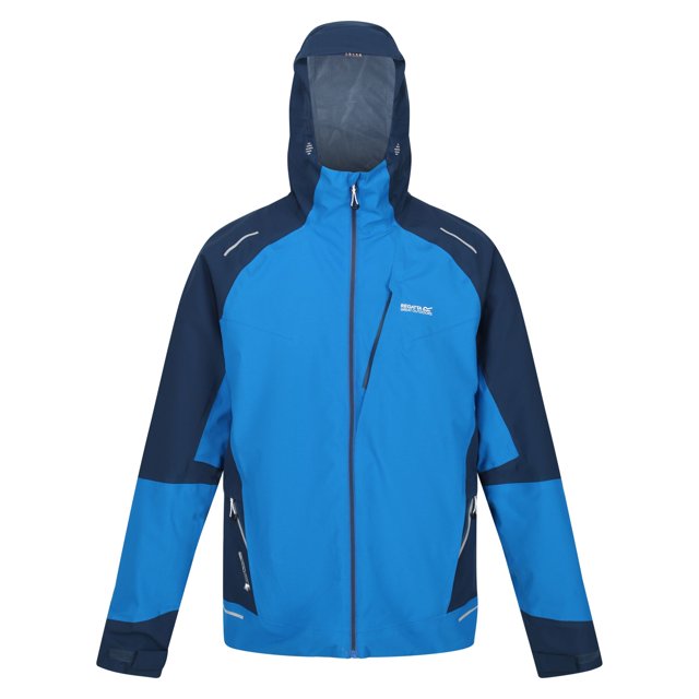 Regatta - Chaqueta Impermeable Highton Pro para Hombre (Azul Imperial, Vaquero Luz de Luna) Regatta UTRG6866_imperialbluemoonlightdenim