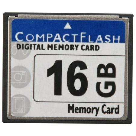 Professional 16GB Compact Flash Memory Card(White&Blue)