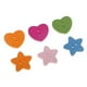 thumbnail image 3 of 20g Corazones Estrella Botones De Cardmaking Adornos Artesanales Mixtos, 3 of 7