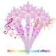 thumbnail image 3 of 2 varitas de copo de nieve con luces de hadas, juguetes musicales, accesorios de disfraz para niñas., 3 of 7