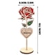 thumbnail image 3 of Regalos de madera para mamá Rosa Regalos de rosas para ella y regalos para rosas 1 pieza de madera, 3 of 5