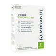 thumbnail image 3 of REMBRANDT Deeply White + Peroxide 1 Week Teeth Whitening Kit, Removes Tough Stains, Enamel-Safe, 28 Custom-Fit Whitening Strips (14 Treatments), 3 of 5