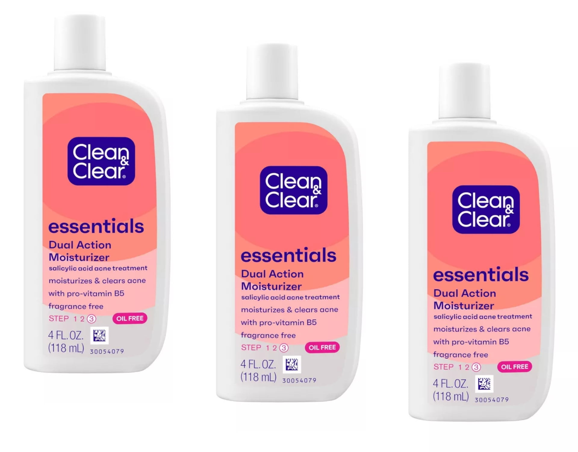 Clean and clear continuous control & dual action moisturizer 2024 bundle set