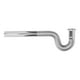 thumbnail image 1 of Tubo flexible de latón corrugado para desagüe de lavabo, decorativo, sin olor, flexible, para baño, G1-1/4 pulg., 1 of 14