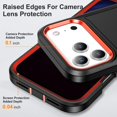 thumbnail image 4 of MYKOMI for iPhone 17 Pro Case with Stand,Heavy Duty Protection Shockproof Anti-Scratch Slim Lightweight Protective Sturdy Case Hard Cover for iPhone 17 Pro 6.3 Inch, 4 of 9