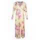 thumbnail image 5 of Vestido maxi floral de manga larga para mujer Vestidos de fiesta de playa de verano Tallas grandes L Hugo Vestido floral de las mujeres, 5 of 10