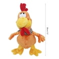 thumbnail image 1 of Musical Squawking Chicken Toy Electric Stuffed Animal Toy 15 Inch Musical Squawking Chicken Toy Singing Waving Rooster Electronic Interactive Plush Toy Electric Stuffed Animal Toy, 1 of 8