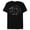 Black, variant on Minnie Mouse Line Drawing Family Trip Vacation 2025 - Short Sleeve Blended T-Shirt for Adults - Customized-Navy Heather