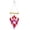 D, variant on Sea Glass Wind Chime, Shell Shape Glass Windchime for Outside, Indoor Outdoor Decor for Patio Garden Yard, Nice Gifts for Mom & Women, Memorial Sympathy Gift for Home
