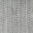 thumbnail image 2 of JONATHAN Y MOROCCAN HYPE 9' Square Area Rug, Boho Vintage Diamond - Gray/Ivory, MOH101C-9SQ, 2 of 9